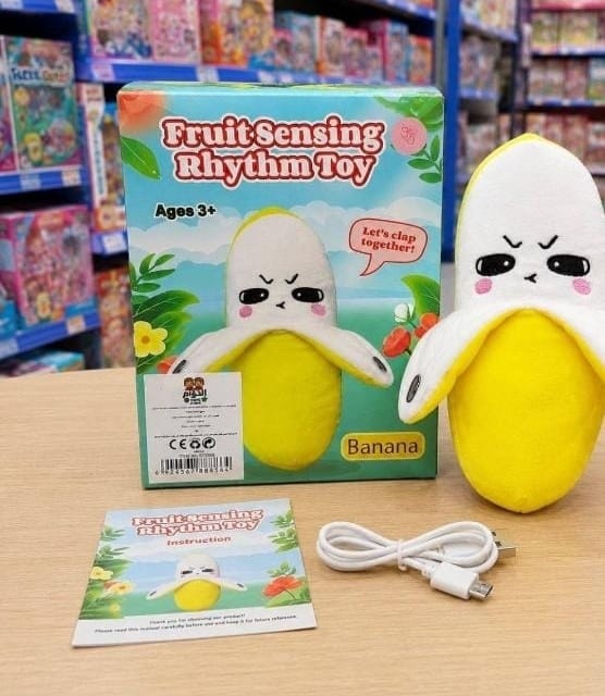 Fruit Sensing Rhythm Interactive Banana Toy