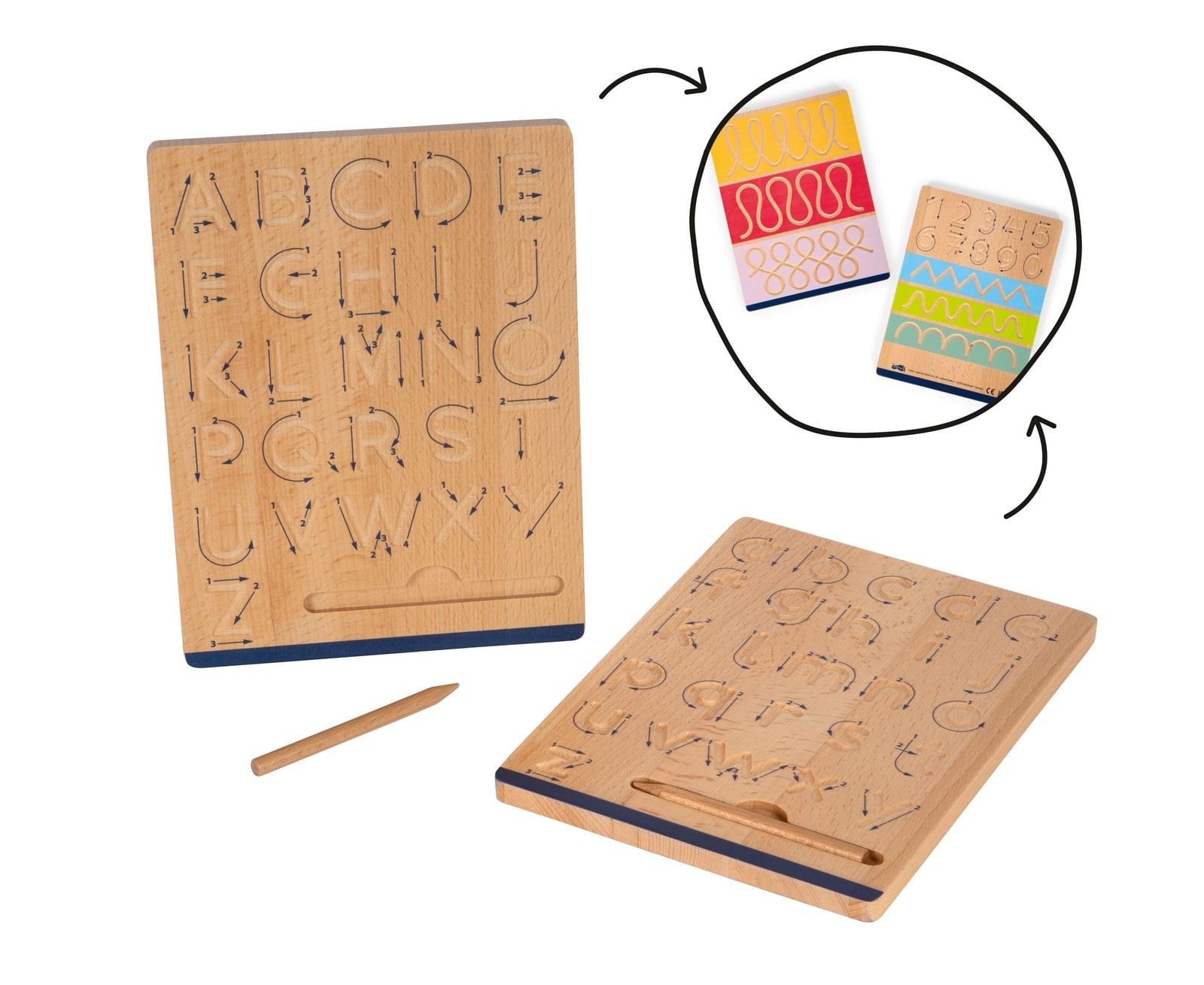 Proposed review image — Wooden Writing and Tracing Boards — 5